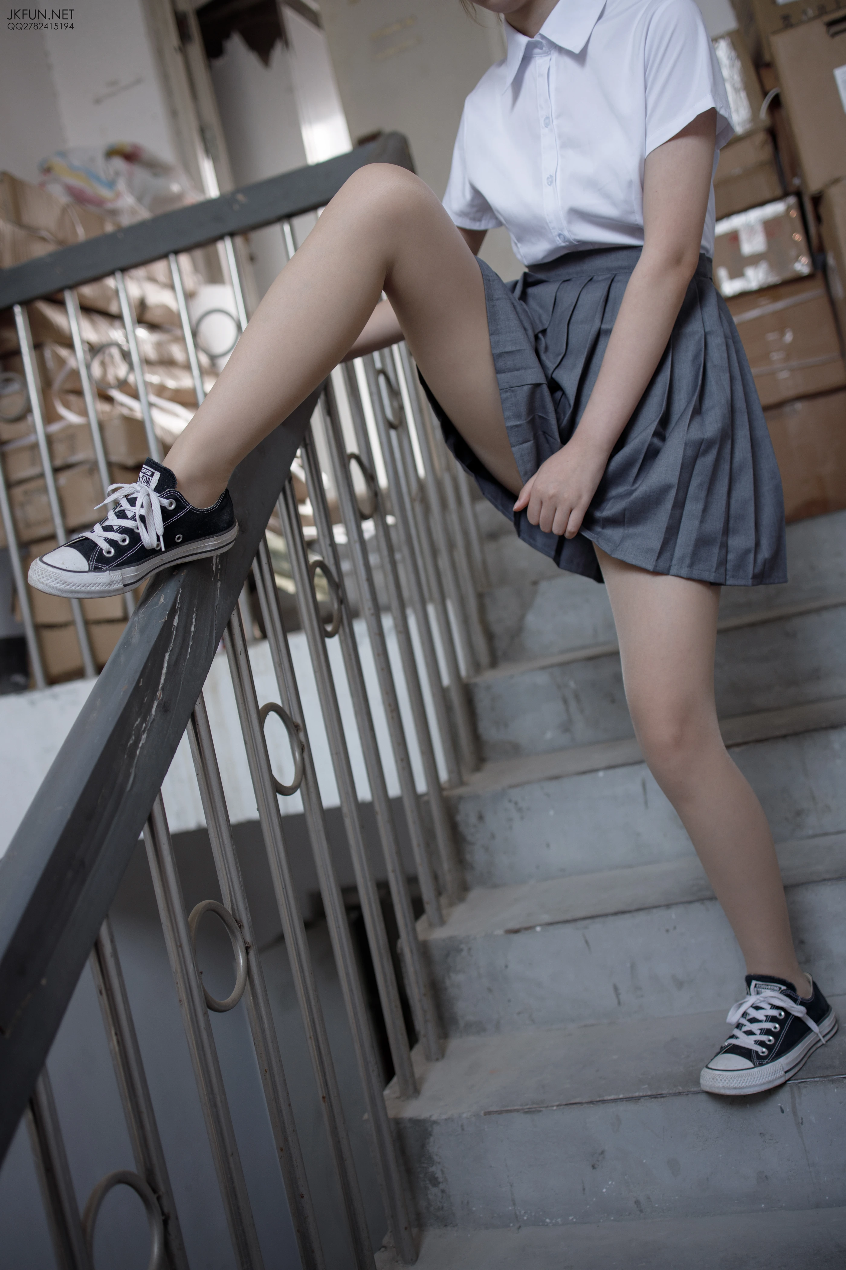 森萝财团 [JKFUN-005] 卉子 10D肉丝 [116P 1V]插图7